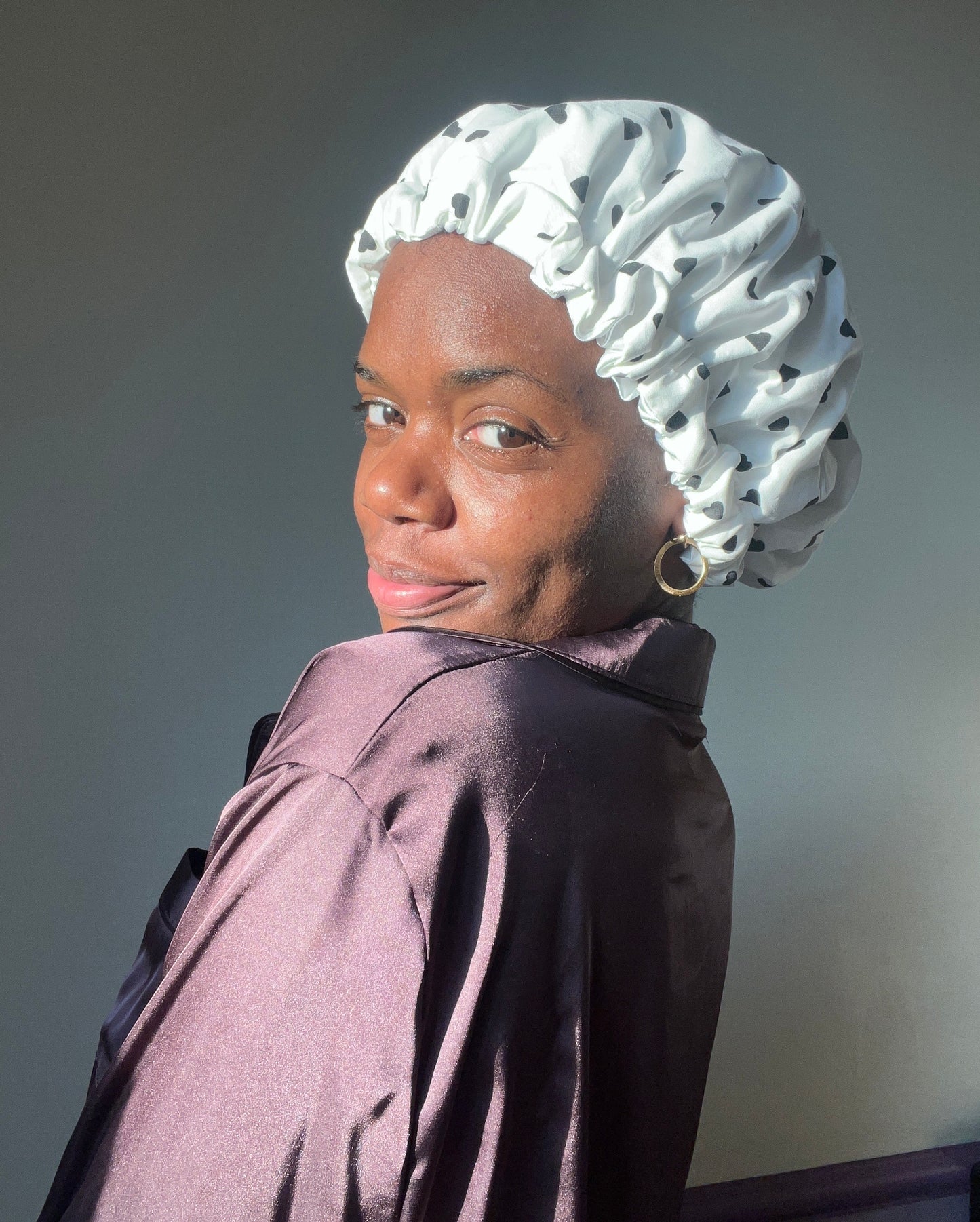 BONNET PROTECTEUR EN SATIN - Renaissance Beauté Officiel