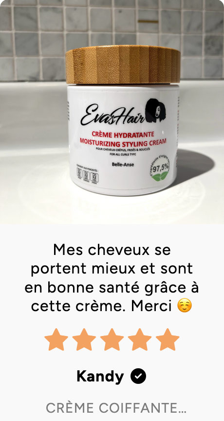 CRÈME COIFFANTE CHEVEUX TEXTURÉS