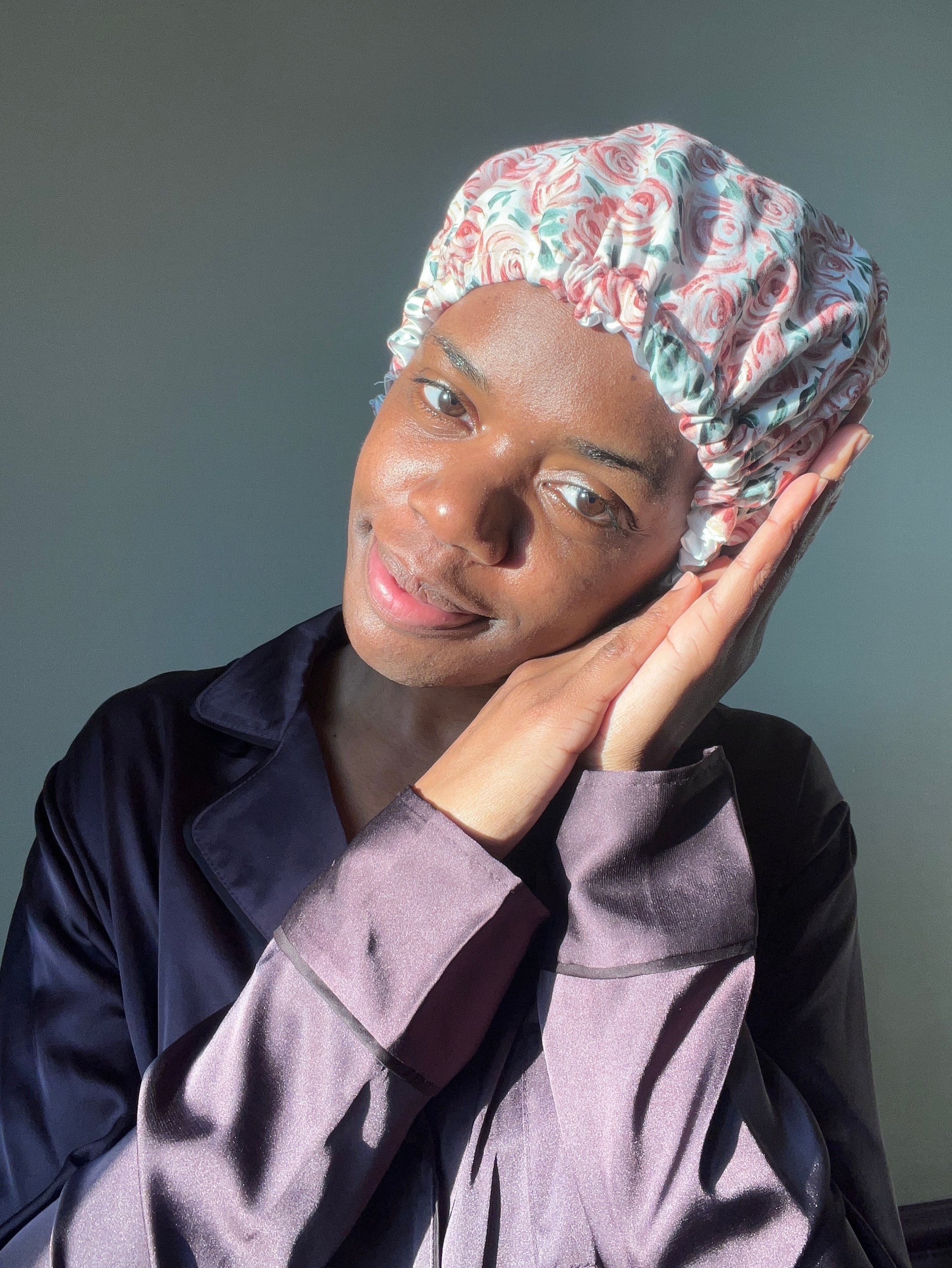 BONNET PROTECTEUR EN SATIN - Renaissance Beauté Officiel