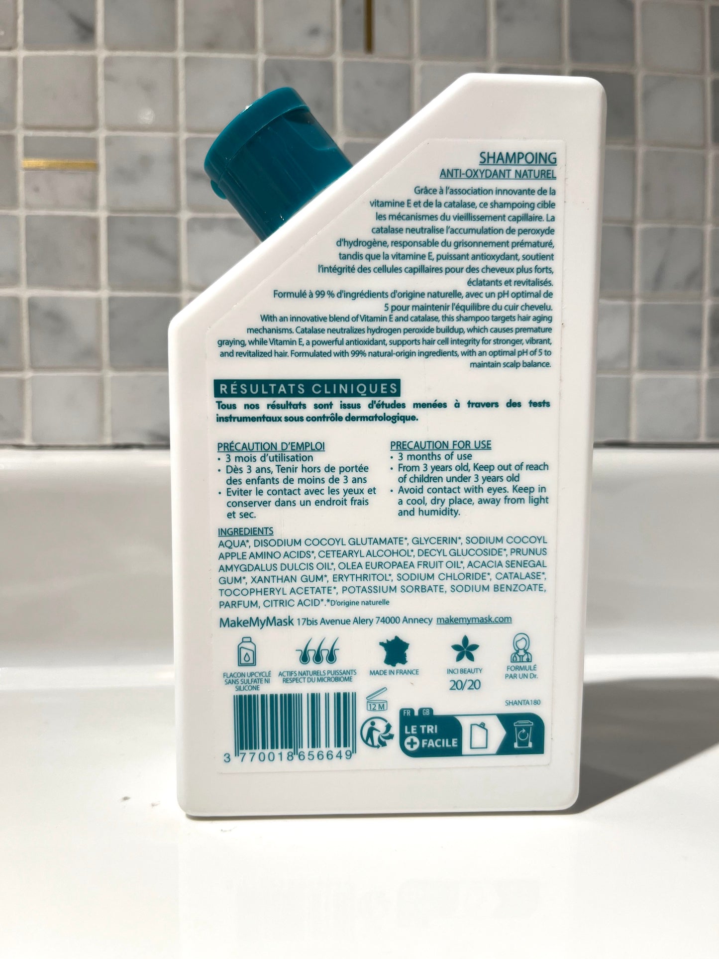 SHAMPOING 1RS CHEVEUX BLANCS