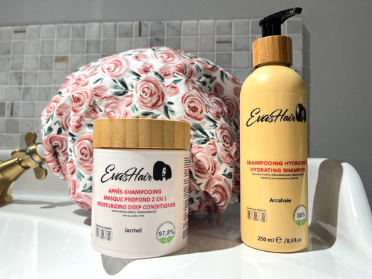 ROUTINE 3EN1 CHEVEUX CRÉPUS